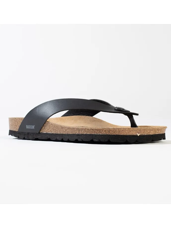Teenslippers "Leopoldos" zwart