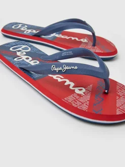 Teenslippers meerkleurig