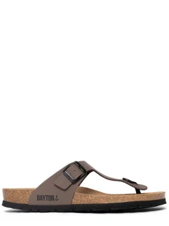 Teenslippers "Mercure" bruin