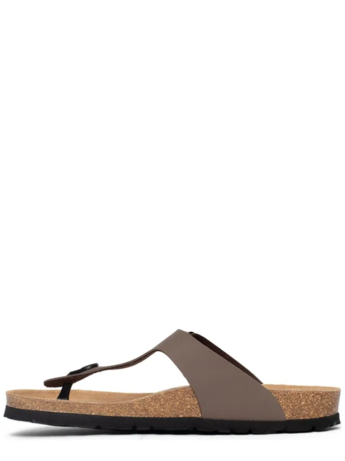 Teenslippers "Mercure" bruin