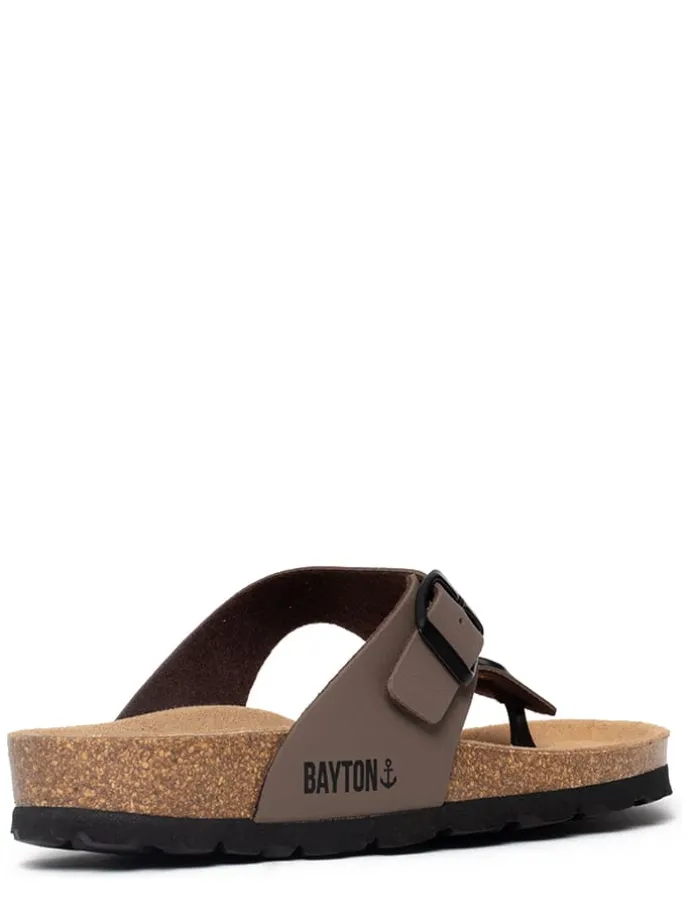 Teenslippers "Mercure" bruin