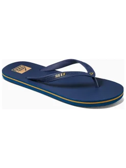 Teenslippers "Seaside" donkerblauw