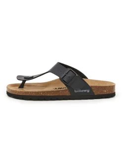 Teenslippers zwart