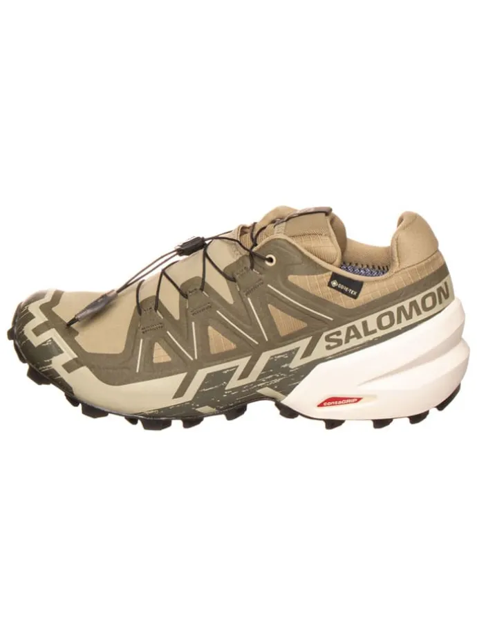 Trailrunningschoenen "Speedcross 6 GTX" beige/kaki
