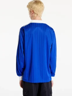 Trainingslongsleeve "Pique" donkerblauw