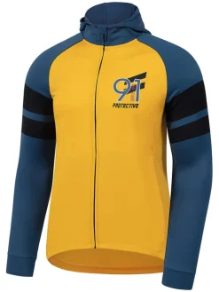 Trainingsvest "Sugar" geel/petrol