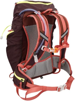 Trekkingrugzak "Nordwest" bordeaux - (B)27 x (H)45 x (D)16 cm
