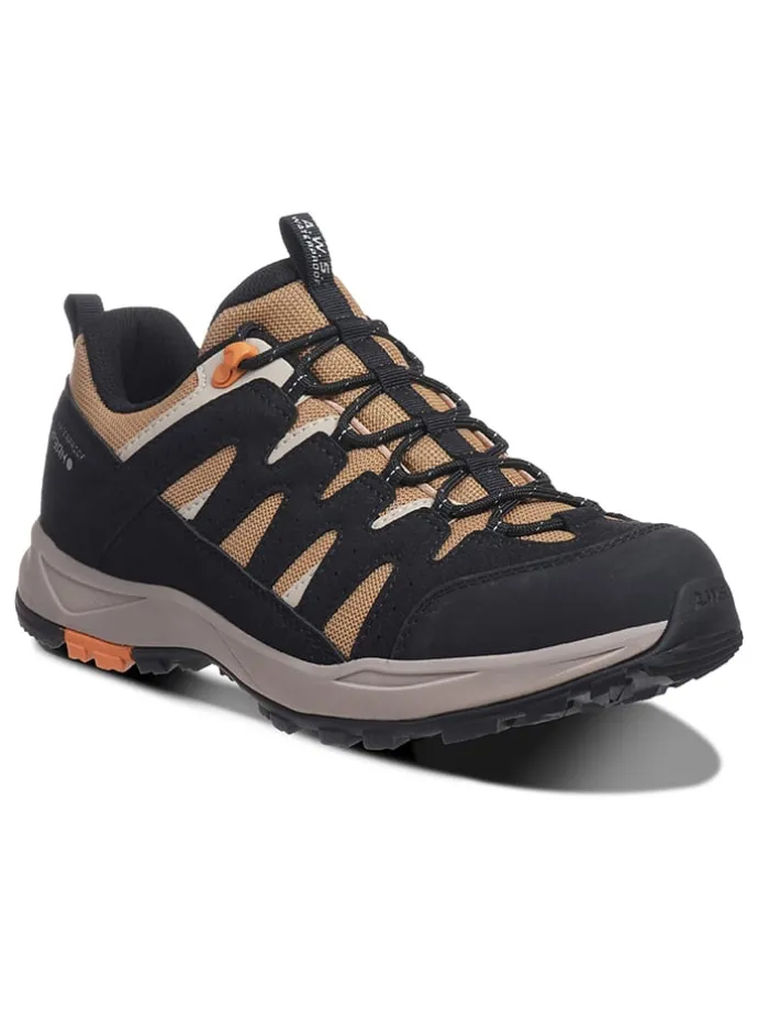 Trekkingschoenen "Aura" zwart/lichtbruin
