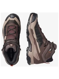 Trekkingschoenen "X ULTRA 5 MID GTX" bruin/beige