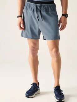 Trekkingshorts "Ultimate II" grijsblauw