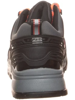 Trekkingsneakers zwart/paars