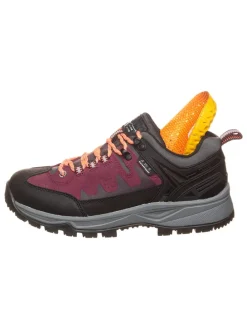 Trekkingsneakers zwart/paars