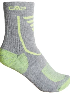 Trekkingsokken "Thermolite Quarter" grijs