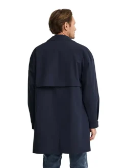 Trenchcoat donkerblauw