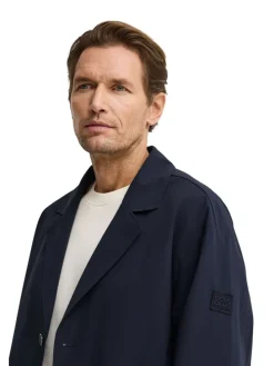 Trenchcoat donkerblauw