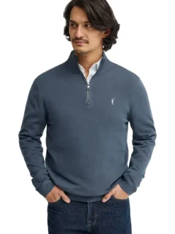 Trui blauwgrijs