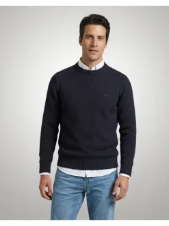 Trui donkerblauw