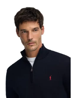 Trui donkerblauw
