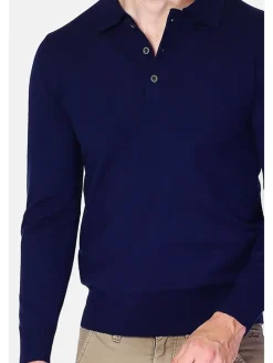 Trui donkerblauw