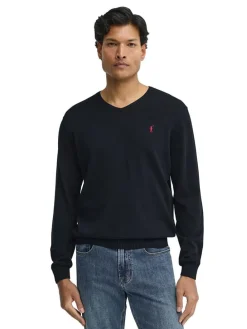Trui donkerblauw