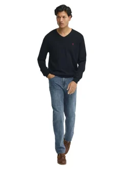 Trui donkerblauw