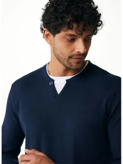 Trui donkerblauw