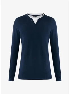 Trui donkerblauw