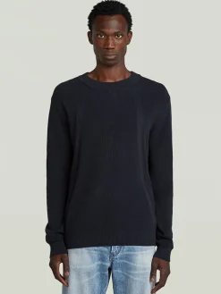 Trui donkerblauw