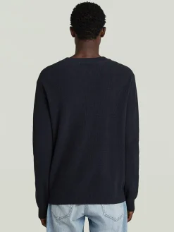 Trui donkerblauw