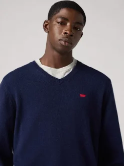 Trui donkerblauw
