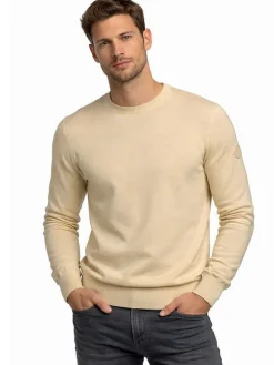 Trui "Famballe" beige