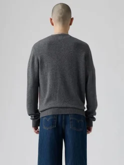 Trui grijs/blauw/rood