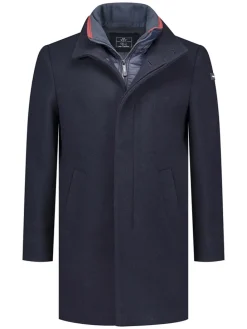 Tussenmantel donkerblauw
