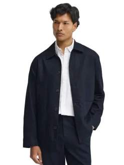 Tusssenjas donkerblauw