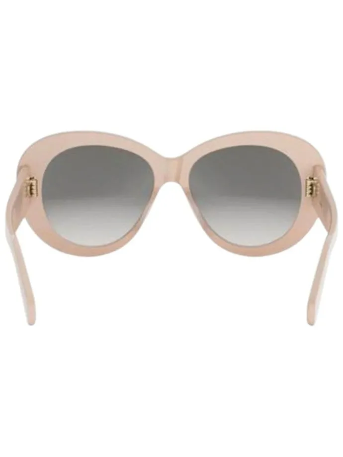 Uniseks zonnebril beige/grijs