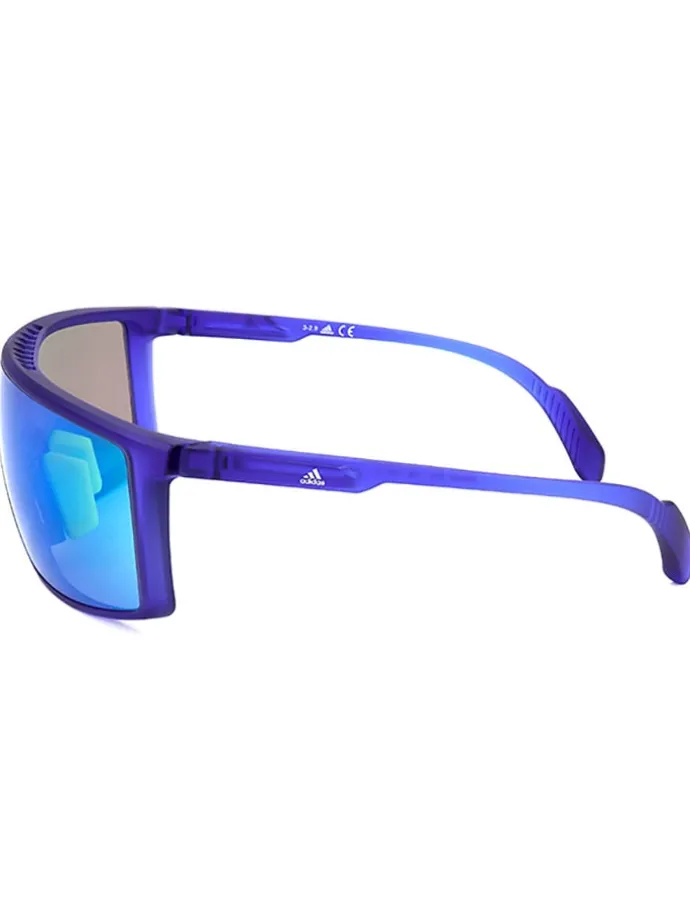 Unisekszonnebril blauw/groen