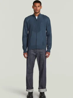 Vest blauw
