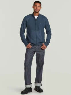 Vest blauw