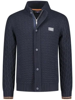Vest donkerblauw