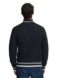 Vest donkerblauw