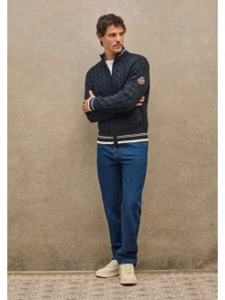 Vest donkerblauw