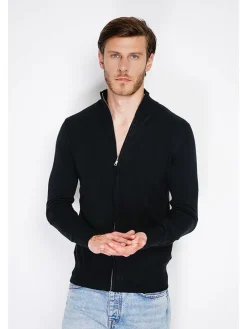 Vest zwart