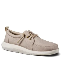 Veterschoenen beige