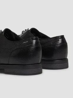 Veterschoenen zwart