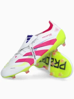 Voetbalschoenen met noppen "Predator Elite FG" wit