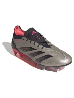 Voetbalschoenen met noppen "Predator Elite SG" zilverkleurig