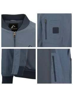 Windbreaker "Reykjavik" blauw/grijs