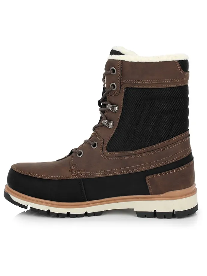 Winterboots "Pablo" bruin/zwart