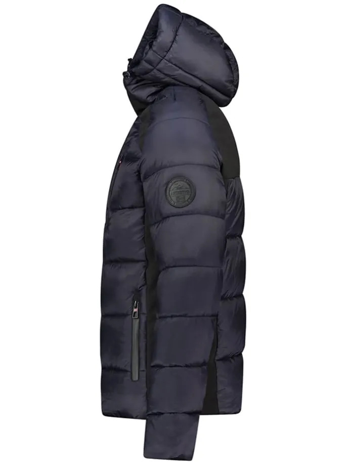 Winterjas "Bastian" donkerblauw