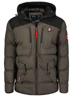 Winterjas "Cashblendeak" antraciet/zwart